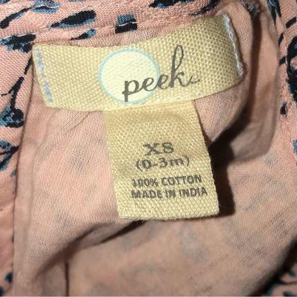 2 Piece Peek Pink Floral Outfit - Picture 3 of 4